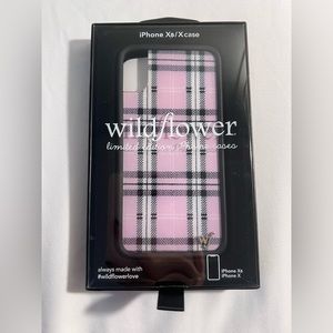 Purple Plaid Wildflower Case • iPhone 11 Pro